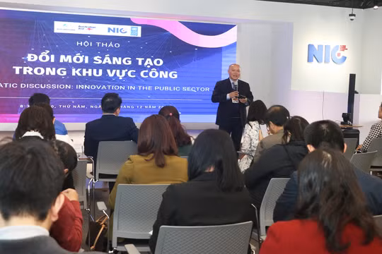 Hội thảo Đổi mới sáng tạo trong khu vực công do Trung tâm Đổi mới sáng tạo quốc gia, Bộ Kế hoạch và Đầu tư phối hợp với UNDP tổ chức
