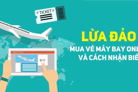 Cảnh giác với thủ đoạn lừa mua vé máy bay giá rẻ dịp Tết Nguyên Đán