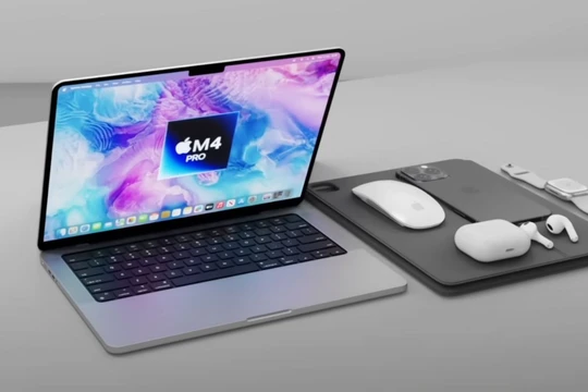 Chiếc Macbook Pro đời 2024 sử dụng chip M4 Pro vừa được Apple trình làng.
