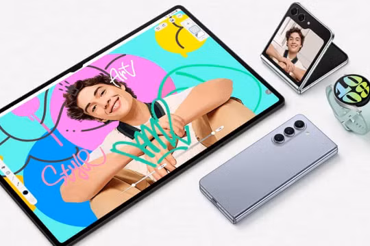 Các thiết bị mà Samsung vừa ra mắt (ảnh: Samsung)