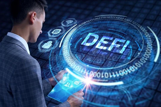 Dịch vụ tài chính phi tập trung (DeFi) là hình thức giao dịch mới khi blockchain phát triển (ảnh minh họa: Dreamstime)