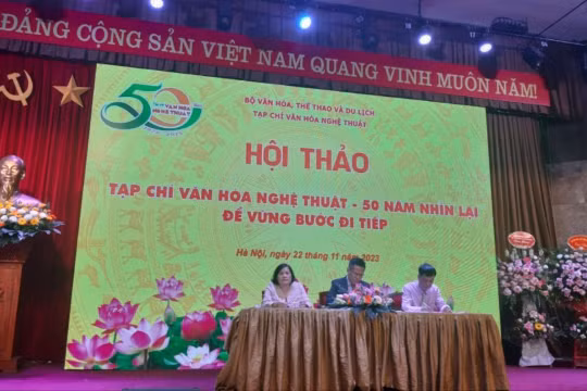 Tổng biên tập Hoàng Hà chủ trì hội thảo