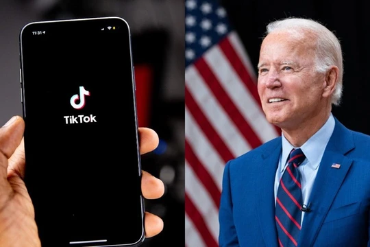 Tổng thống Joe Biden vừa ký lệnh cấm sử dụng TikTok tại các cơ quan của chính phủ và một số trường đại học