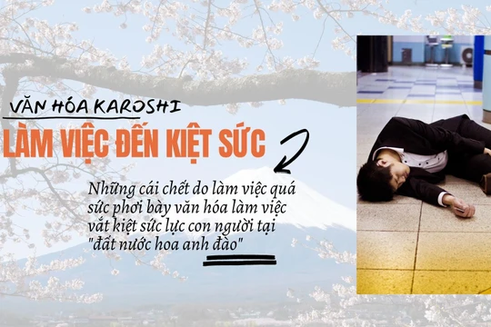 Ác mộng Karoshi ở Nhật Bản. Nguồn ảnh: Red Pepper