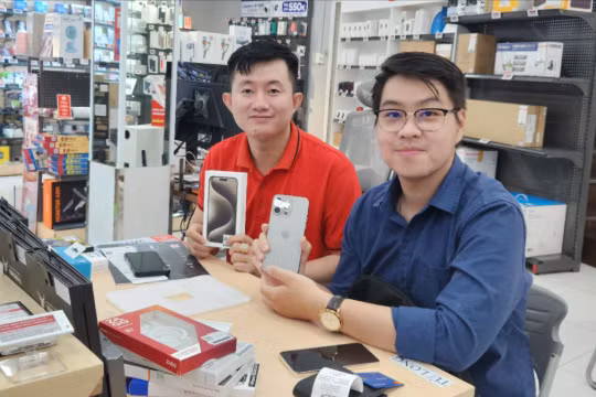 Đa số người mua chọn phiên bản iPhone 15 Pro Max