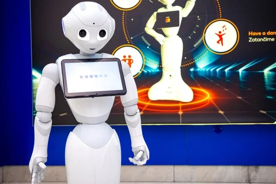 Robot Pepper. Ảnh: iStock