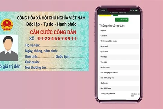 VNeID được cập nhật 6 tính năng mới.