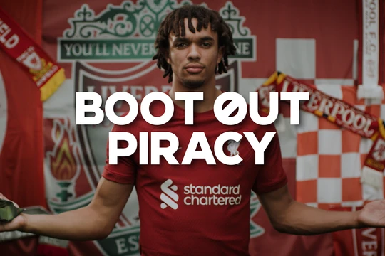 Đầu năm 2023, Premier League đã hợp tác với K+ để khởi động chiến dịch "Boot Out Piracy" (Đẩy lùi vi phạm bản quyền) trên các kênh truyền hình và kỹ thuật số tại Việt Nam