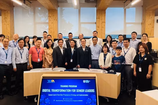 VDCA Techtour: Trải nghiệm thực tế chuyển đổi số tại Singapore 