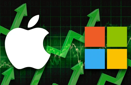 Microsoft sắp soán ngôi công ty giá trị nhất thế giới của Apple