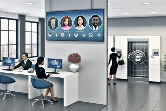 Trong tương lai, nhân viên ngân hàng có thể tương tác với khách hàng qua phiên bản AI thế thân