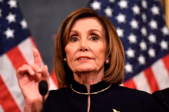 Bà Nancy Pelosi, Chủ tịch Hạ viện Mỹ (ảnh CNBC)