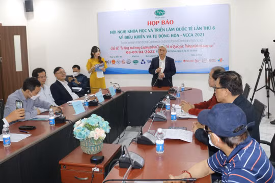 Hội Tự động hóa họp báo giới thiệu sự kiện VCCA 2021