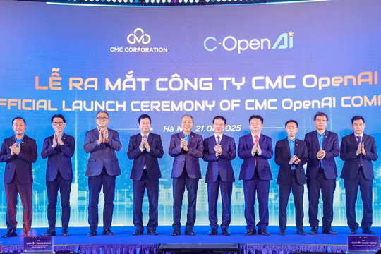 Toàn cảnh lễ ra mắt công ty CMC OpenAI