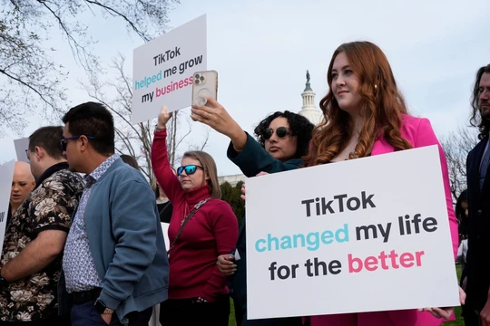 Người dùng TikTok Mỹ kêu gọi chính phủ gỡ bỏ lệnh cấm ứng dụng này
