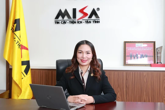 Bà Đinh Thị Thúy – Tổng Giám đốc Công ty Cổ phần Misa.