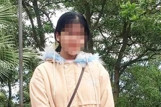 Nữ sinh T.A trước khi mất tích