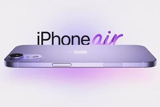 Ảnh dựng iPhone 17 Air