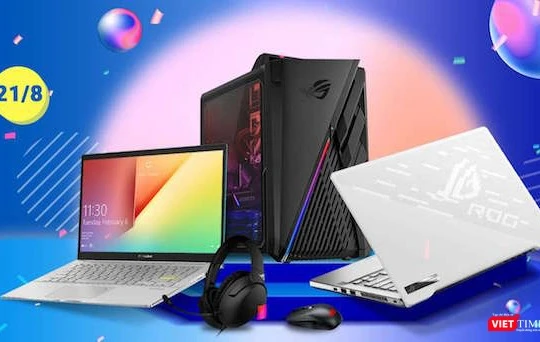 Gian hàng của Asus Việt Nam sẽ xuất hiện trên Lazada vào ngày 21/8 tới