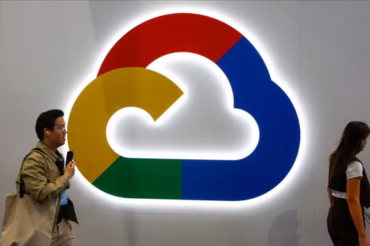 Logo Google Cloud. Ảnh: Reuters