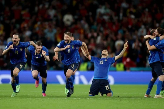 Đội tuyển Italia liệu có giành được chiến thắng trên sân Wembley? (ảnh: Forza Italia Football)