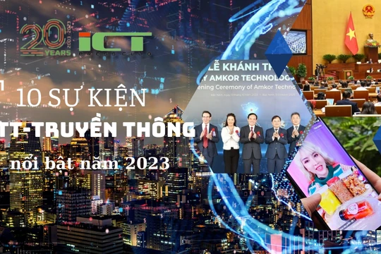 10 sự kiện công nghệ thông tin-truyền thông nổi bật năm 2023 do CLB nhà báo ICT Việt Nam bình chọn