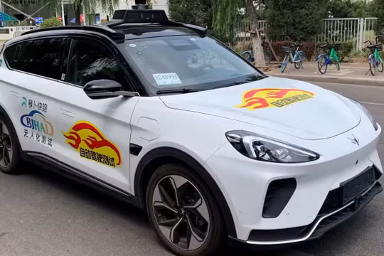 Taxi tự lái Baidu đang thực hiện 29 chuyến chuyên chở khách mỗi ngày, gần bằng tần suất của taxi truyền thống 