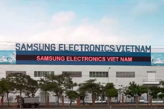 Nhà máy sản xuất smartphone của Samsung tại Bắc Ninh