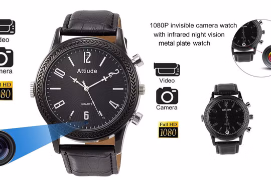 Mẫu đồng hồ mà đối tượng xấu dùng để quay lén người mẫu Châu Bùi