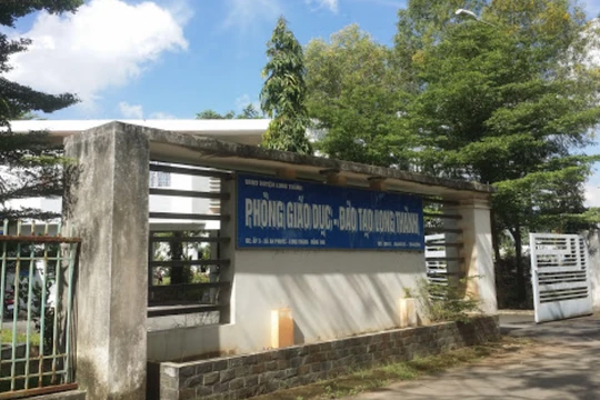 Phòng GD&DT huyện Long Thành, Đồng Nai