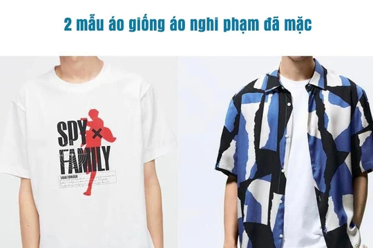 Hai mẫu áo này thuộc về hai hãng thời trang nước ngoài, có giá thành hợp túi tiền