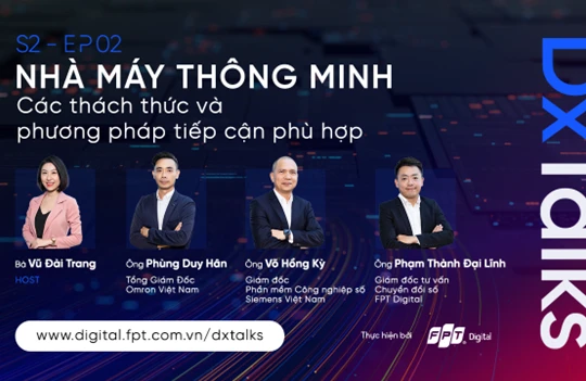 Các diễn giả tại DxTalks chủ đề "Nhà máy thông minh"