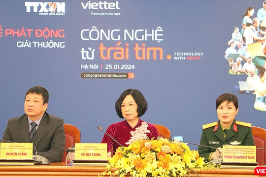 Giải thưởng "Công nghệ từ Trái tim - Technology with Heart" có tổng giá trị lên tới 1 tỉ đồng