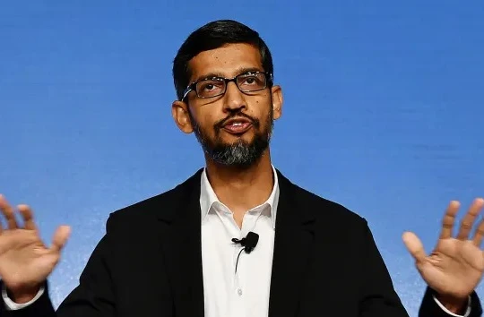 Ông Sundar Pichai, Giám đốc điều hành của Google (ảnh Bloomberg)