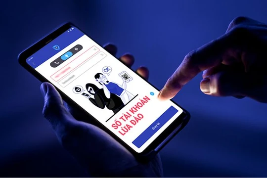 Giao diện phần mềm phòng chống lừa đảo trực tuyến (ảnh: Hiệp hội An ninh mạng quốc gia)