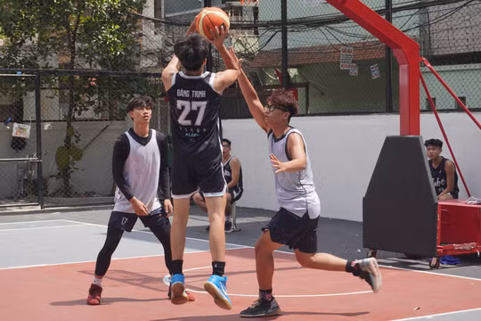 THPT Kim Liên đạt giải Nhất bóng rổ nam, nữ NB’3 Basketball 3x3 Open Championship