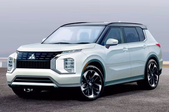 Hình ảnh Mitsubishi Outlander 2021 được dựng từ những thông tin bị rò rỉ 