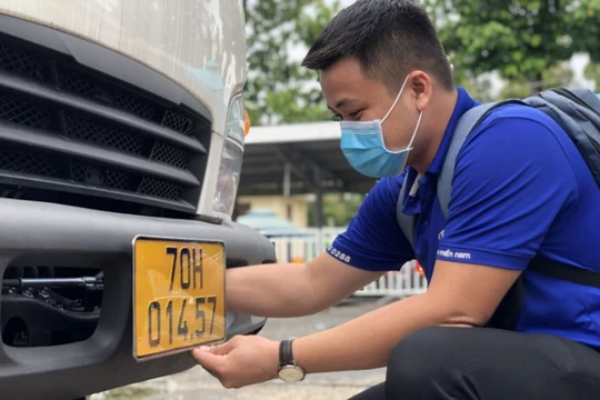 Biển số ô tô, xe máy sẽ được quản lý theo mã định danh của chủ xe. 