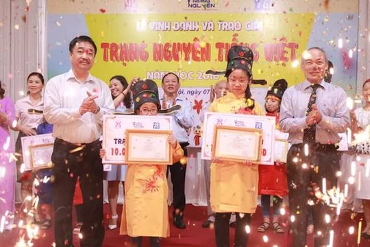 "Trạng Nguyên Tiếng Việt" nhỏ tuổi toàn quốc năm học 2016-2017
