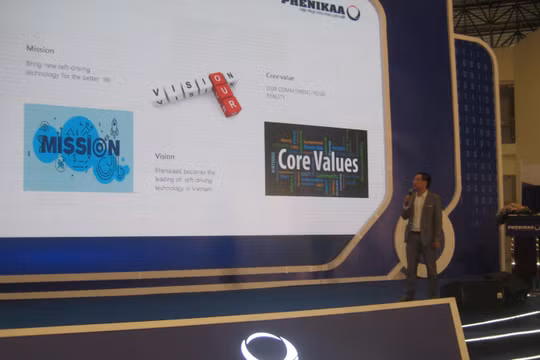 TS Lê Anh Sơn, Giám đốc Công ty Phenikaa-X, giới thiệu về quá trình thiết kế xe tự hành thông minh