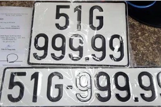 Việc đấu giá biển số xe đã được thí điểm với phương thức trực tuyến