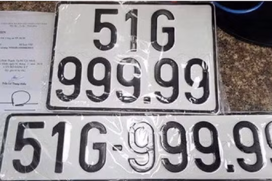 Việc đấu giá biển số xe đã được thí điểm với phương thức trực tuyến