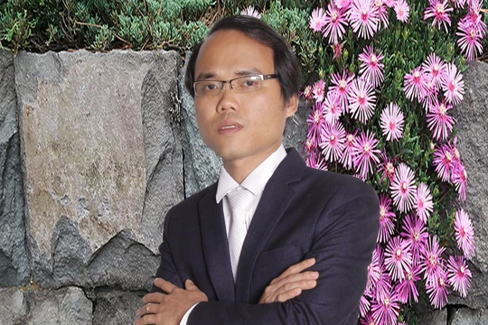 Đồng tác giả Chữ Việt Nam song song 4.0 Kiều Trường Lâm. Ảnh: NVCC.