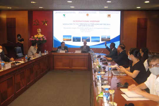 Hội thảo hợp tác Việt Nam - Ma Rốc về năng lượng tái tạo