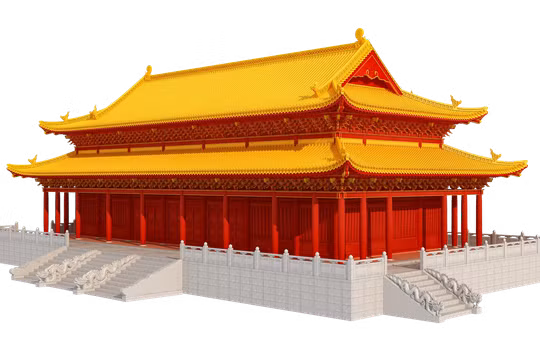 Điện Kính Thiên được phục dựng bằng công nghệ đồ hoạ 3D