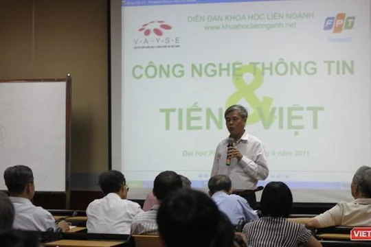 Đưa tiếng Việt vào máy tính là công việc đầu tiên của CNTT tại Việt Nam