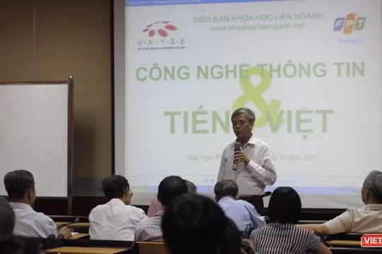 Đưa tiếng Việt vào máy tính là công việc đầu tiên của CNTT tại Việt Nam