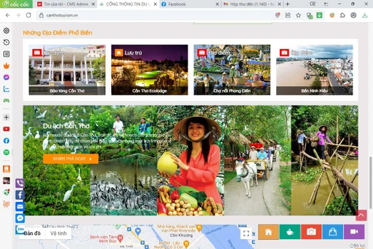 Cổng thông tin du lịch Cần Thơ