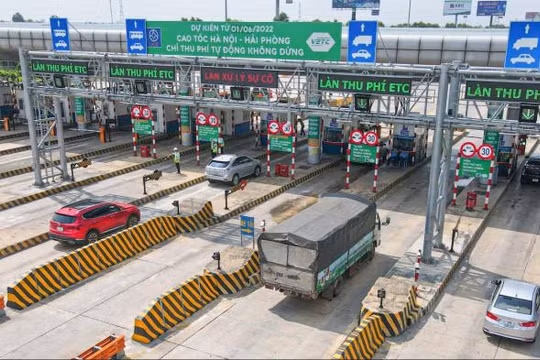 Tính đến thời điểm hiện tại đã đạt được mục tiêu số lượng phương tiện dán thẻ thu phí không dừng ETC trong năm 2022 theo chỉ đạo của Thủ tướng Chính phủ