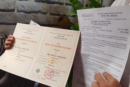 Nếu các tấm bằng tốt nghiệp có thêm mã QR thì vấn nạn văn bằng, chứng chỉ giả sẽ bị triệt tiêu